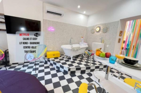 La Suite PopArt - Baignoire - Lit Rond